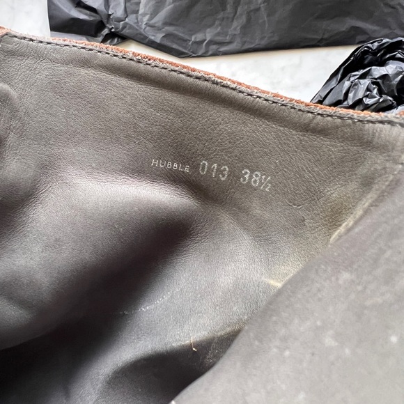 OFFICINE CREATIVE Sz 38.5 Brand New chocolate brown booties suede. - Picture 10 of 10